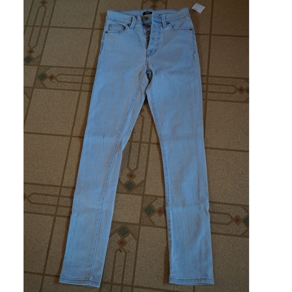 BDG high waisted button fly skinny jeans